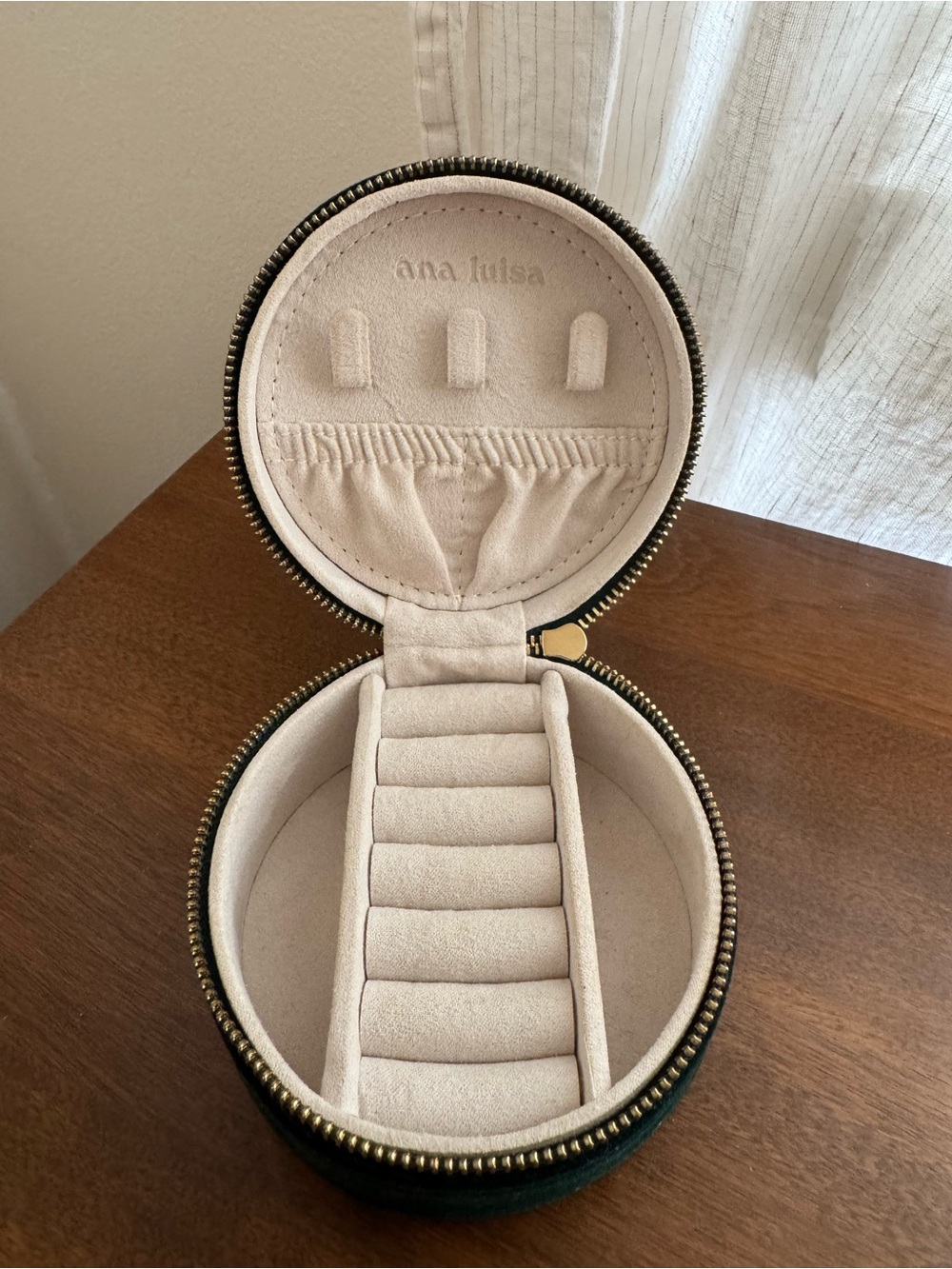 Ana Luisa velvet jewelry box